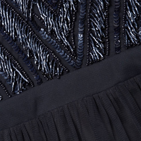 Beaded Fringe Gown - Picture 3 of 4